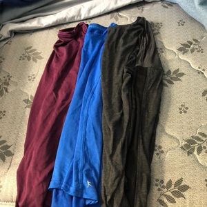 Active wear long sleeve shirts